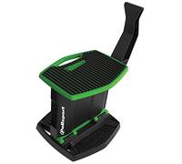 Polisport 8982700005 - Cavalletto Pieghevole con Pedale in Polipropilene e Gomma, Leggero e Facile da trasportare, con Tasche Porta Attrezzi. Disegno a Colori Verde
