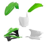 Polisport 90696 MX Plastic Replica Kit per Chi Cerca la qualità OEM per Moto Kawasaki in Colore OEM
