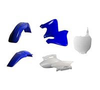 Polisport 90804 MX Plastic Replica Kit per Chi Cerca la qualità OEM per Moto Yamaha in Colore Blu/Bianco