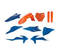 POLISPORT Kit Plastica Metallica Blu/Arancione, blu