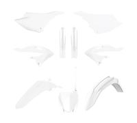 POLISPORT 91128 - Polisport MX Plastic Replica Kit per chi cerca la qualità OEM per moto Yamaha in colore bianco