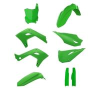 POLISPORT 91631- Kit completo in plastica per Kawasaki KX125/250 03'-08' E con vestibilità perfetta, resistenza off-road e qualità OEM, ideale per sostituire tutte le parti originali, verde