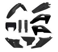 POLISPORT 91662 - Kit completo di plastiche per HUSQVARNA TE/FE 26' - con montaggio perfetto e qualità OEM per uso off-road, Colore Nero