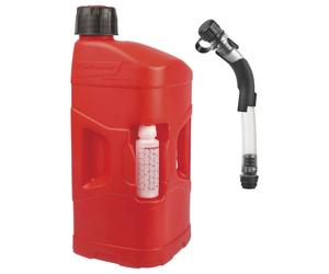 POLISPORT Bomboletta benzina con tubo di riempimento ProOctane - 20L, taglia 10 mm