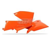 POLISPORT CONVOGLIATORI FIANCHETTI RADIATORI ARANCIONE KTM 125 EXC 2005-2007