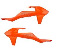 POLISPORT CONVOGLIATORI FIANCHETTI RADIATORI ARANCIONE KTM 65 SX 2016-2021