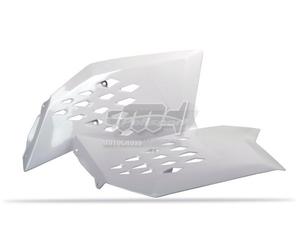 POLISPORT CONVOGLIATORI FIANCHETTI RADIATORI BIANCO KTM 125 SX 2007-2010