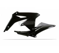 POLISPORT CONVOGLIATORI FIANCHETTI RADIATORI NERO SUZUKI RMZ 450 2008-2017