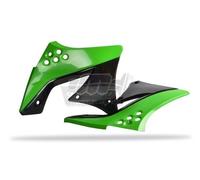 POLISPORT CONVOGLIATORI FIANCHETTI RADIATORI VERDE KAWASAKI KX 250 F 2009-2012