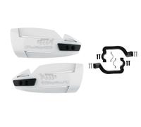 POLISPORT COPPIA PARAMANI MANUBRIO UNIVERSALI HAMMER BIANCO MOTO CROSS ENDURO MX
