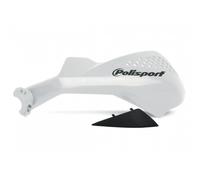 Polisport Coppia paramani manubrio universali Sharp Lite Bianchi per Suzuki KTM