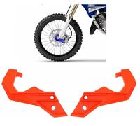 POLISPORT COPPIA PROTEZIONI PIEDINI FORCELLE ARANCIONE KTM 150 SX 2009-2014