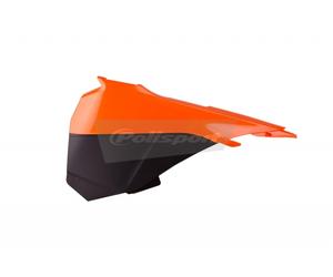 POLISPORT Copri air box colore originale 13-14 arancione/nero KTM SX85, nero