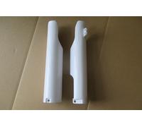 Polisport Yamaha Yz125/250/250f/450f 05-07 Wr250f/450f 05 Fork Protectors Bianco