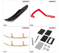 Polisport Headlight Mask 8080700001 per KTM EXC/EXCF (98-04) e Husaberg FC/FE/FS (2000>), Plastica Resistente, Adattamento OEM, Installazione Facile, Colore Arancione