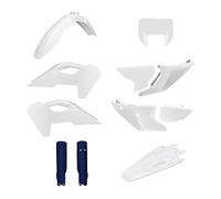 POLISPORT 91650 - Kit completo di plastiche con maschera per HUSQVARNA TE/FE 24' - con montaggio perfetto e qualità OEM per uso off-road, Colore OEM 25'