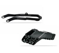 POLISPORT KIT CRUNA PASSA SCORRI CATENA + PATINO ARANCIONE KTM 250 SX F 2007-10