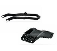 POLISPORT KIT CRUNA PASSA SCORRI CATENA + PATINO NERO YAMAHA YZ 125 2008 - 2017-