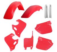 Polisport Off Road Mx Honda Cr125r 93-94 / Cr250r 92-94 91328 Plastics Kit Rosso