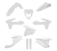 Kit Da Plastica Polisport-Blanco per Moto Ricambi Ciclomotore Accessori