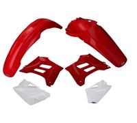 POLISPORT Kit plastica gas EC rosso/bianco, bianco