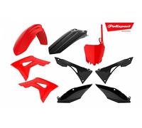 Polisport Kit Plastica Adatto An Honda Crf 250R 18-21 450R 17-20 Rosso/Nero