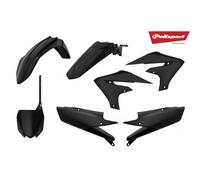 Polisport Kit Plastica Adatto An Yamaha YZ 250F 19-23 YZ 450F 18-22 Nero