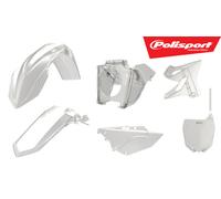 POLISPORT Kit plastica trasparente Yamaha / restyle, trasparente