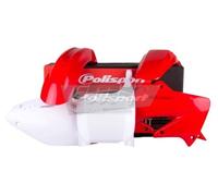 POLISPORT KIT PLASTICHE COMPLETE CROSS MX BIANCO ROSSO HONDA CR 250 2002-03