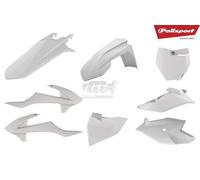 POLISPORT KIT PLASTICHE COMPLETE ENDURO BIANCO KTM 85 SX 2018-2018