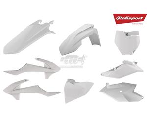 POLISPORT KIT PLASTICHE COMPLETE ENDURO BIANCO KTM 85 SX 2019