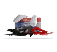 POLISPORT KIT PLASTICHE COMPLETE ENDURO BIANCO ROSSO HUSQVARNA 450 TE 2008-2008-