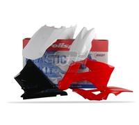 POLISPORT KIT PLASTICHE COMPLETE ENDURO ROSSO BIANCO GAS GAS EC 250 2011-2011