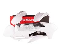 POLISPORT KIT PLASTICHE COMPLETE MX CROSS ENDURO BIANCO KTM 125 SX 2013-2015