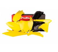 POLISPORT KIT PLASTICHE COMPLETE MX CROSS GIALLO NERO SUZUKI RMZ 450 2008-2017