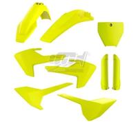 POLISPORT KIT PLASTICHE COMPLETE REPLICA GIALLO FLUO HUSQVARNA 250 TC 2017-2018-