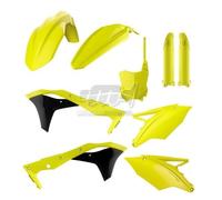 POLISPORT KIT PLASTICHE COMPLETE REPLICA GIALLO FLUO KAWASAKI KX 250 F 2017-18