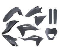 POLISPORT KIT PLASTICHE COMPLETE REPLICA GRIGIO NARDO GAS GAS EC 250 2021-2023