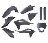 POLISPORT KIT PLASTICHE COMPLETE REPLICA GRIGIO NARDO HONDA CRF 450 R 2021-2023