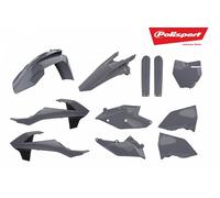 POLISPORT KIT PLASTICHE COMPLETE REPLICA GRIGIO NARDO KTM SX 250 2016-2018