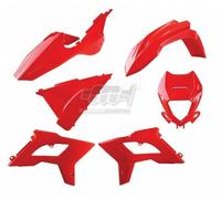 POLISPORT KIT PLASTICHE COMPLETE RESTYLING ROSSO BETA RR 480 2018-2019
