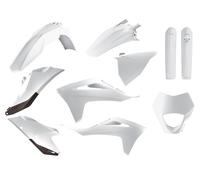 POLISPORT KIT PLASTICHE ENDURO BIANCO GAS GAS EC 250 2021-2023