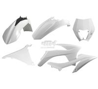 POLISPORT KIT PLASTICHE REPLICA BIANCO KTM EXC 250 2012-2013