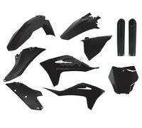 POLISPORT KIT PLASTICHE REPLICA NERO GAS GAS MC 125 2021-2023