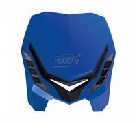 POLISPORT MASCHERINA PORTAFARO E-BLAZE LUCE LED MOTO UNIVERSALE BLU NERO