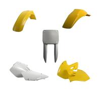 Polisport Off Road Mx Suzuki Rm125/250 96-98 90093 Plastics Kit Giallo,Bianco