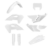 Polisport Off Road Full Husqvarna Te/fe 24 Plastics Kit Bianco