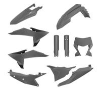 Polisport Kit in plastica Off-Road per KTM EXC/EXC-F/XCW/XCF-W 26 Grigio