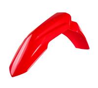 POLISPORT 8686100001 - Parafango anteriore replica OEM realizzato in plastica lucida durevole e resistente compatibile con le moto Honda in colore rosso