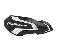 Paramani POLISPORT MX Flow-Negro/Bianco per Moto Ricambi Ciclomotore